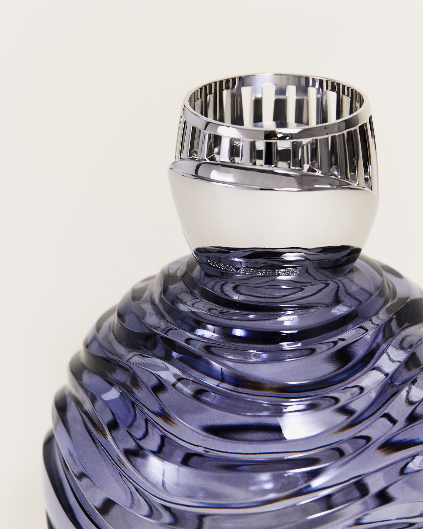 Edition d'Art Lampe Berger Crystal Globe Grise