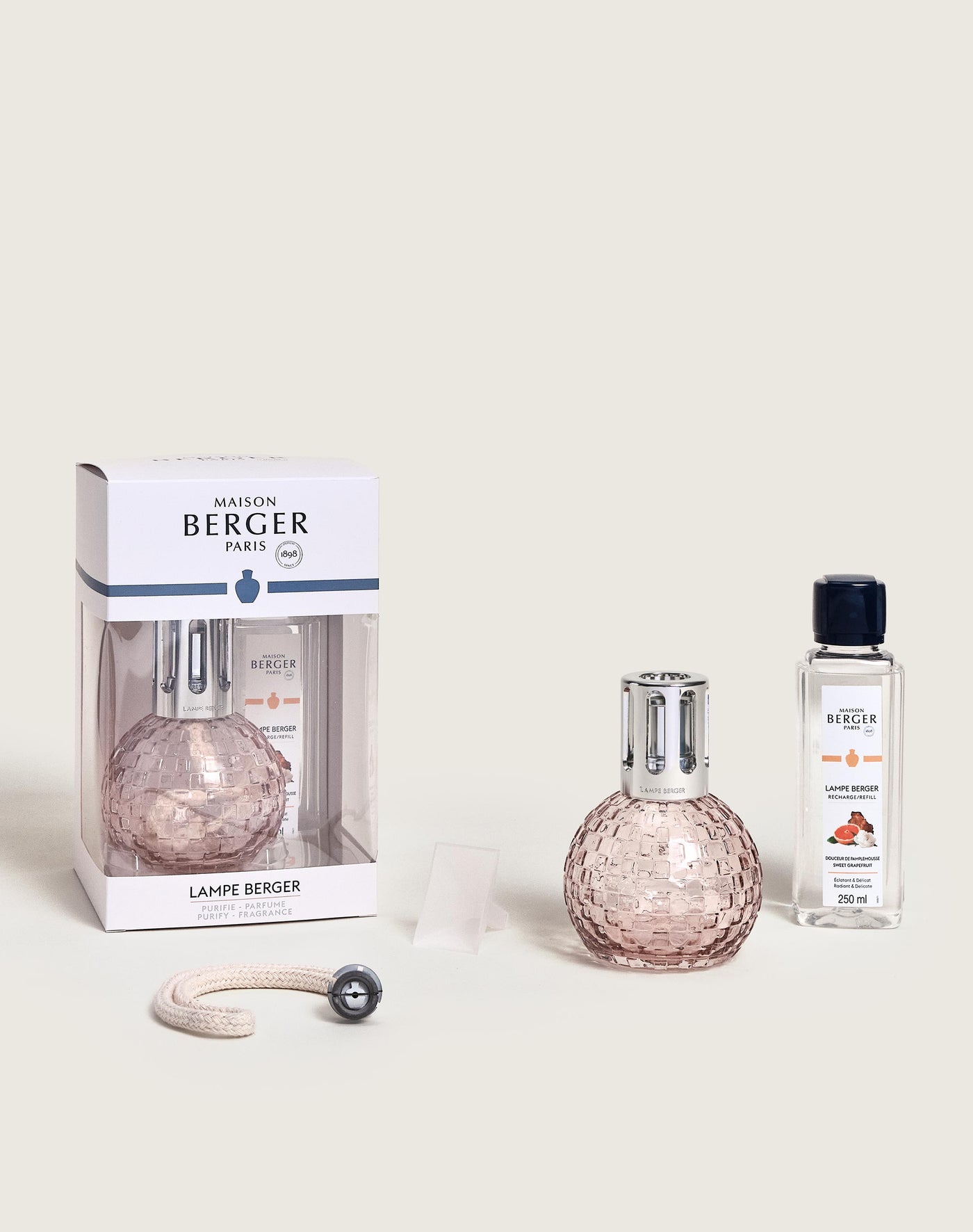 Lampe Berger Giftset Disco Rose