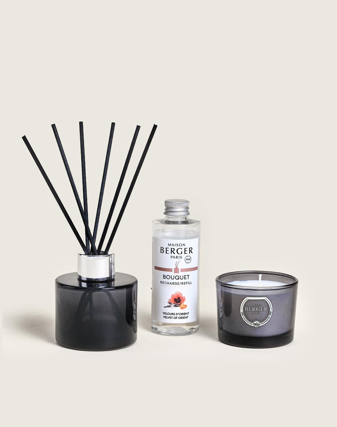 Duo mini parfumsticks & geurkaars Variation