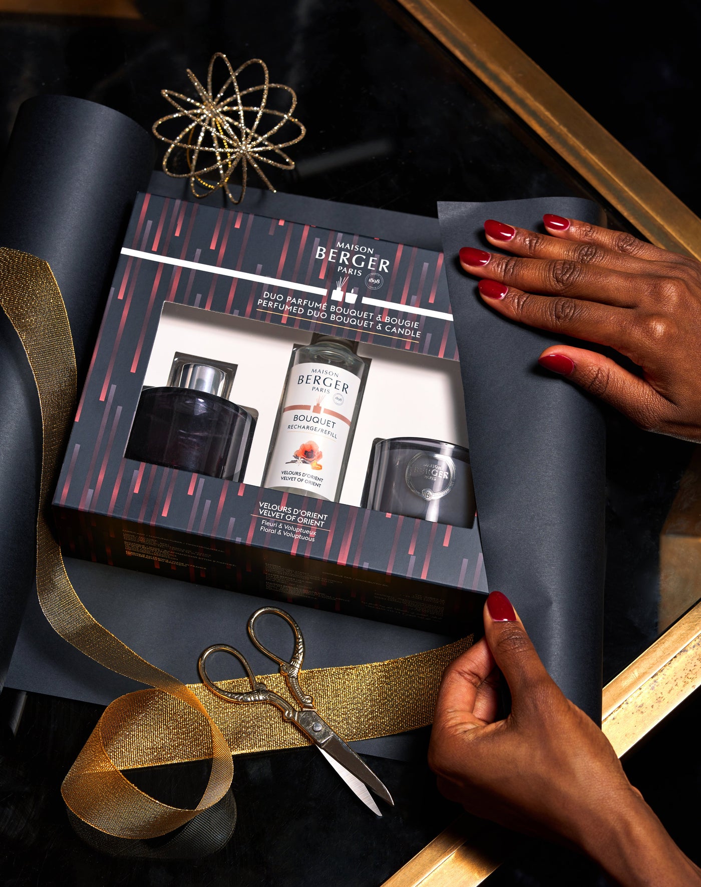 Duo mini parfumsticks & geurkaars Variation