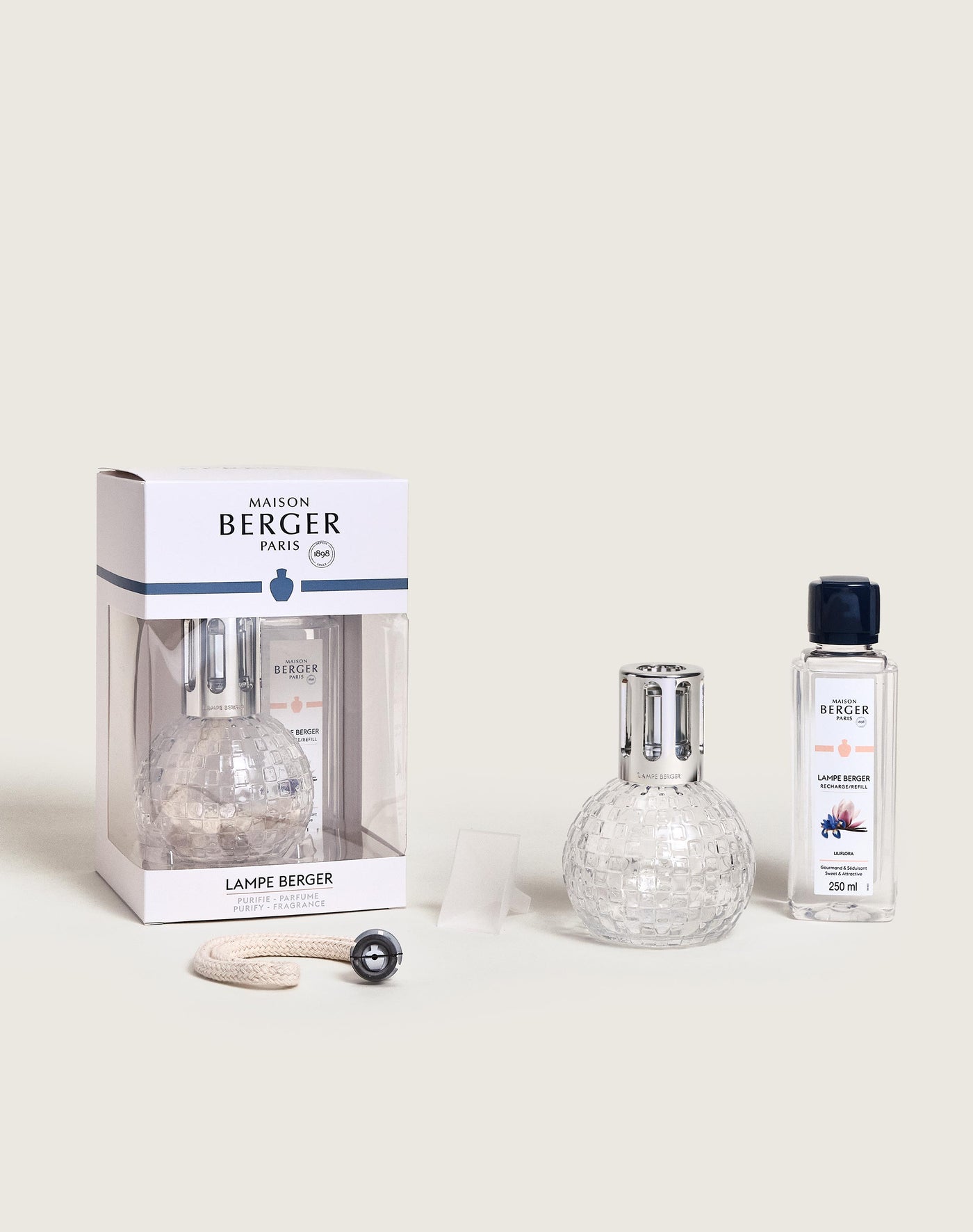 Lampe Berger Giftset Disco Transparente