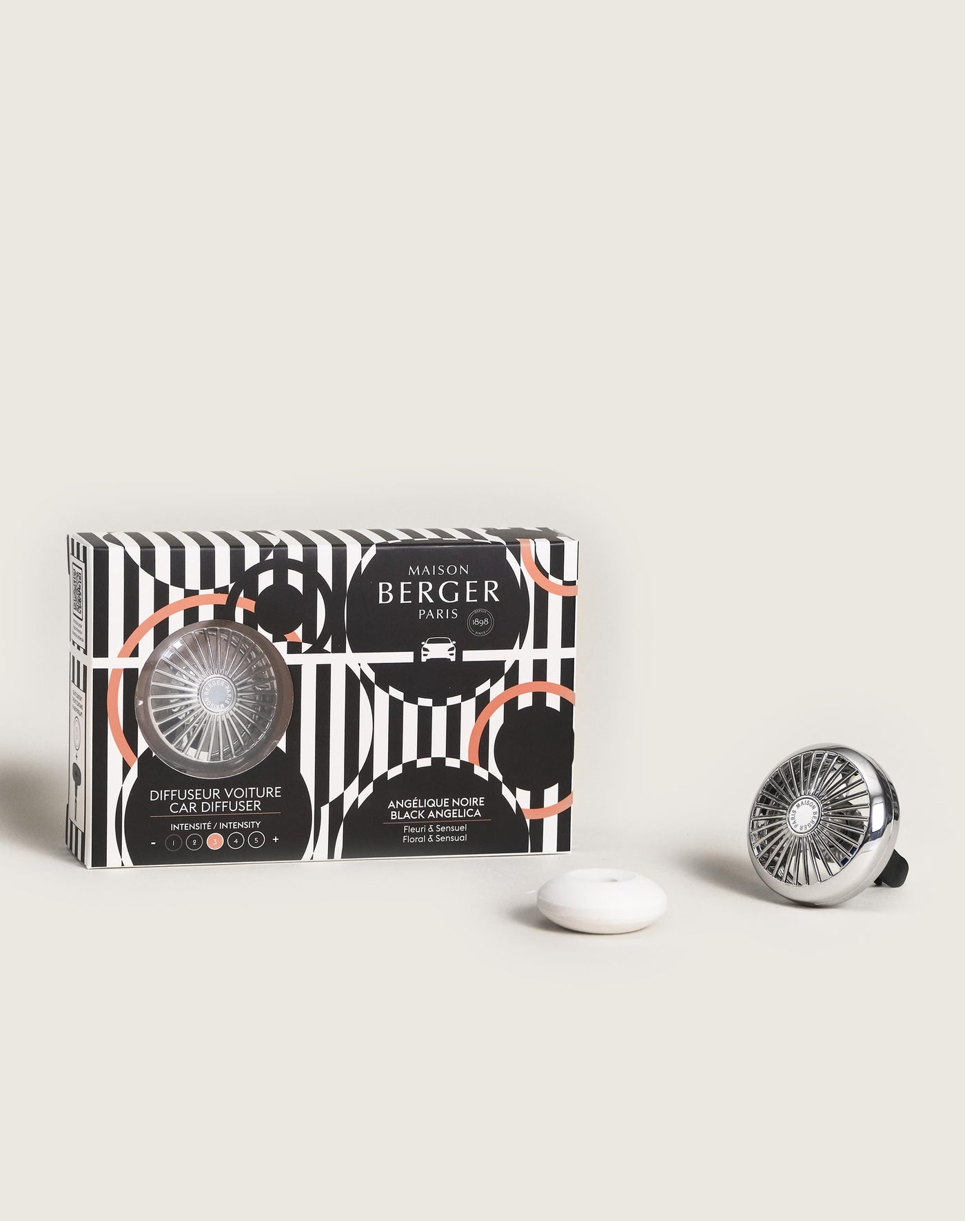 Auto diffuser Illusion Angélique Noire