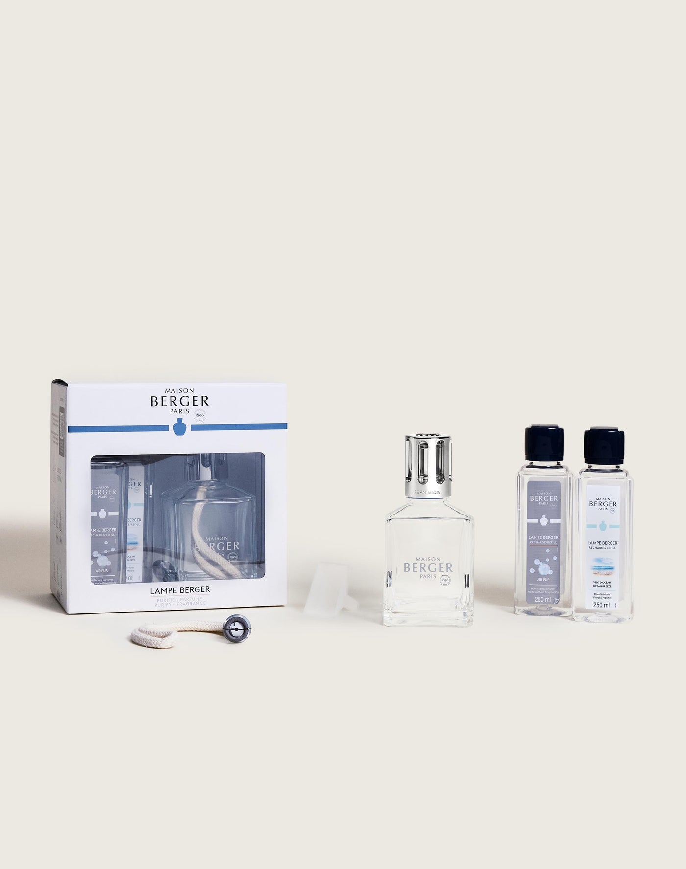 Lampe Berger Giftset Essentielle Carrée