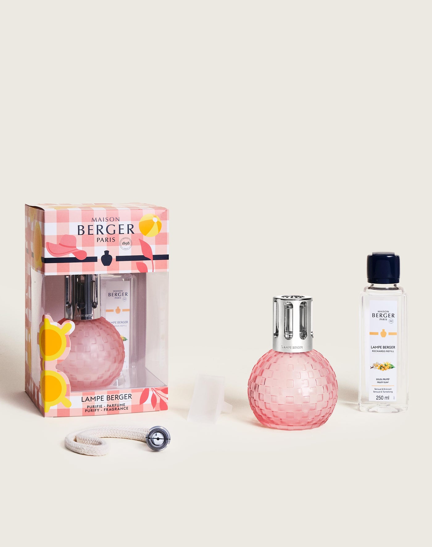 Lampe Berger Giftset Disco Estivale Soleil Fruité