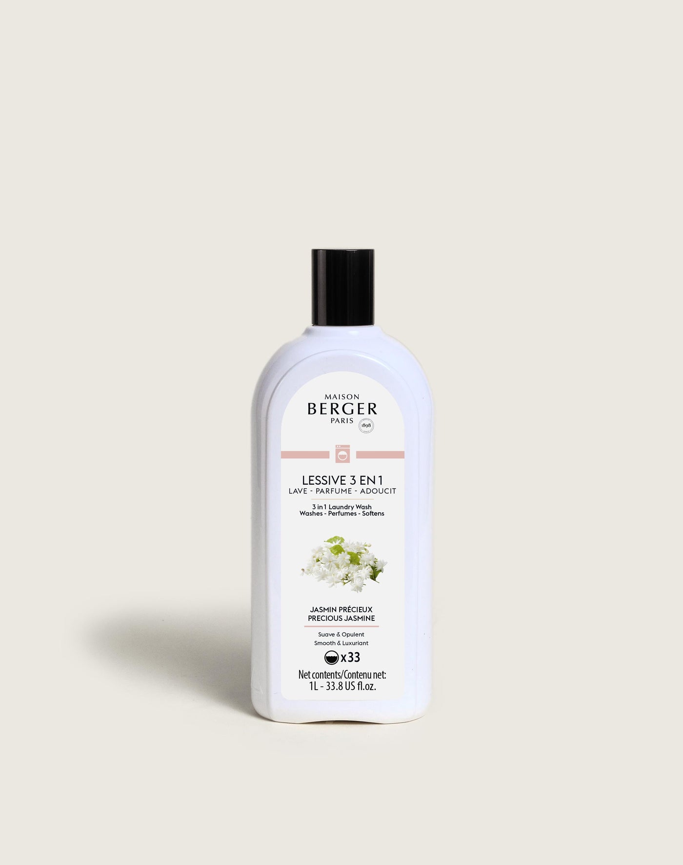 3-in-1 Wasmiddel Jasmin Précieux 1 liter
