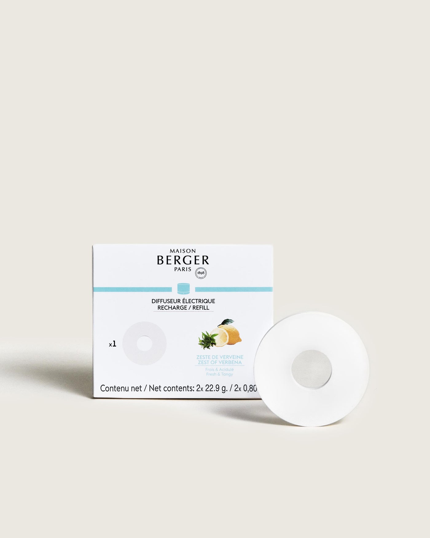 Navulling nomad parfumdiffuser Zeste de Verveine
