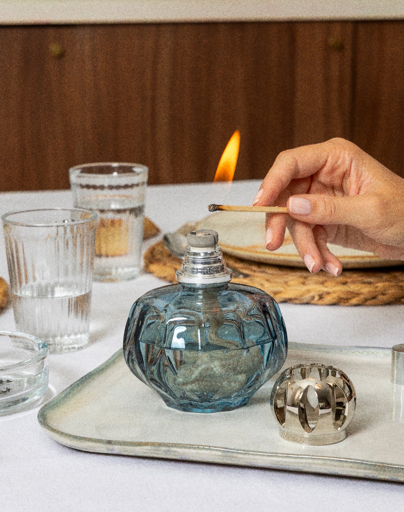 Lampe Berger Giftset Rosalie Bleue