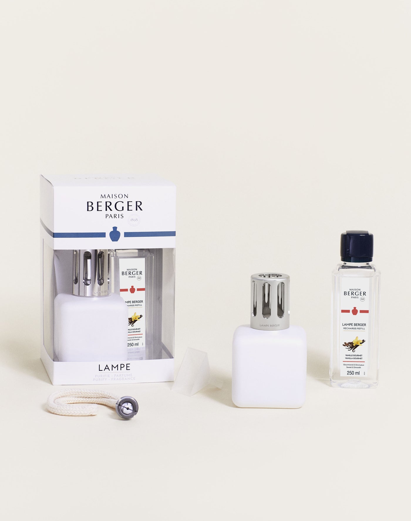 Lampe Berger Giftset Glaçon Blanche
