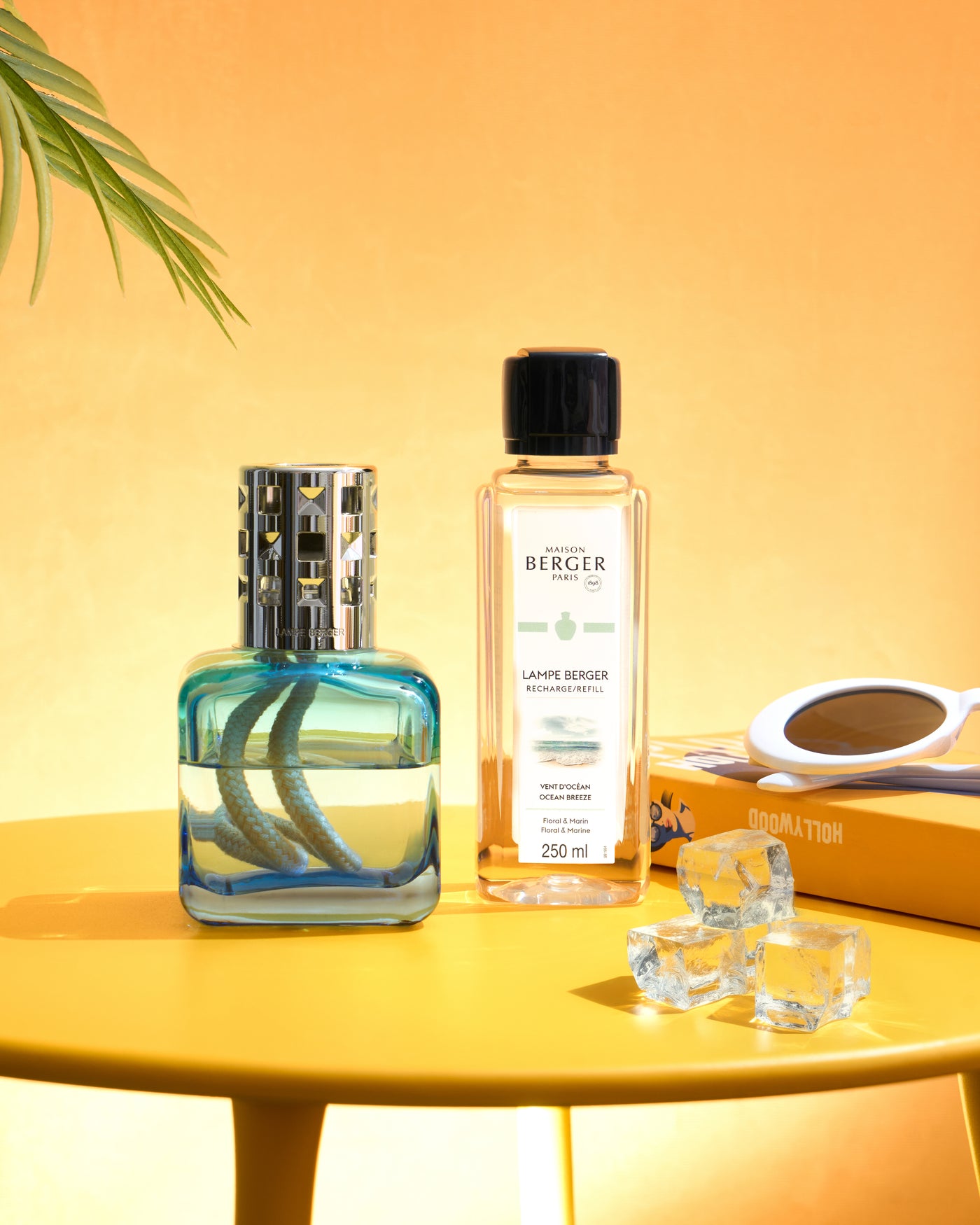 Lampe Berger Giftset Glaçon Turquoise/Bleue