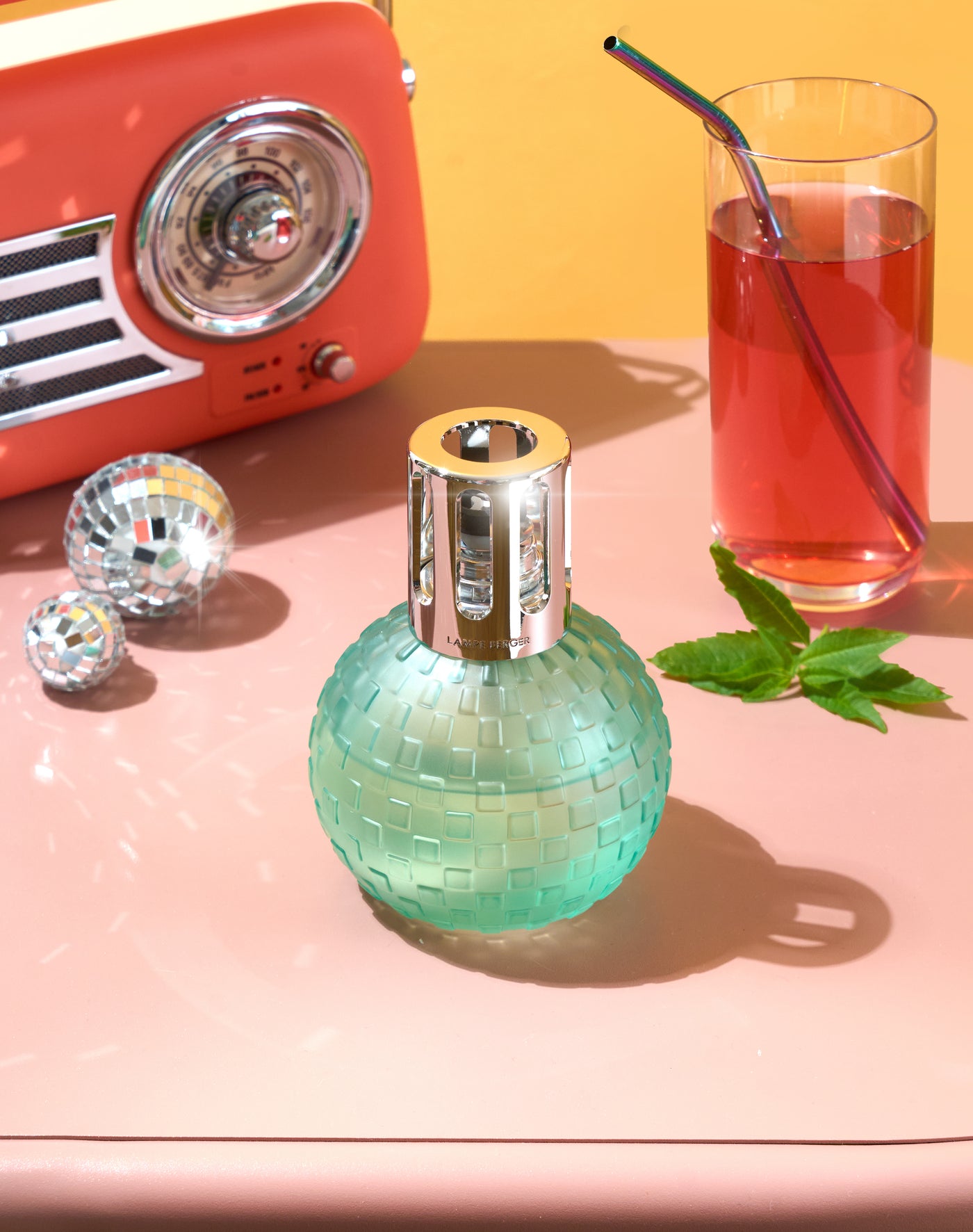 Lampe Berger Giftset Disco Estivale Zeste de Verveine