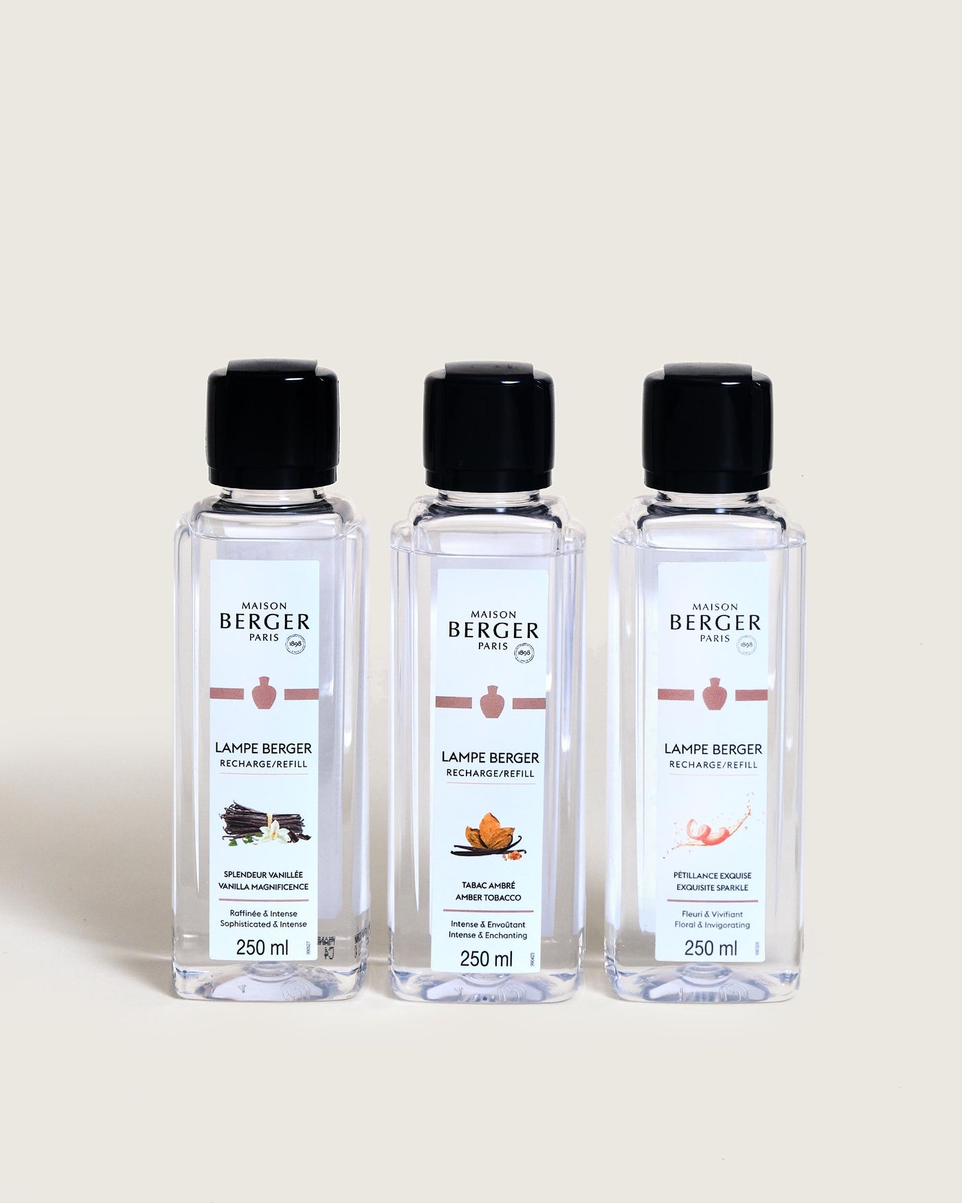 Triopack Lampe Berger huisparfum Rosalie 3x250ml
