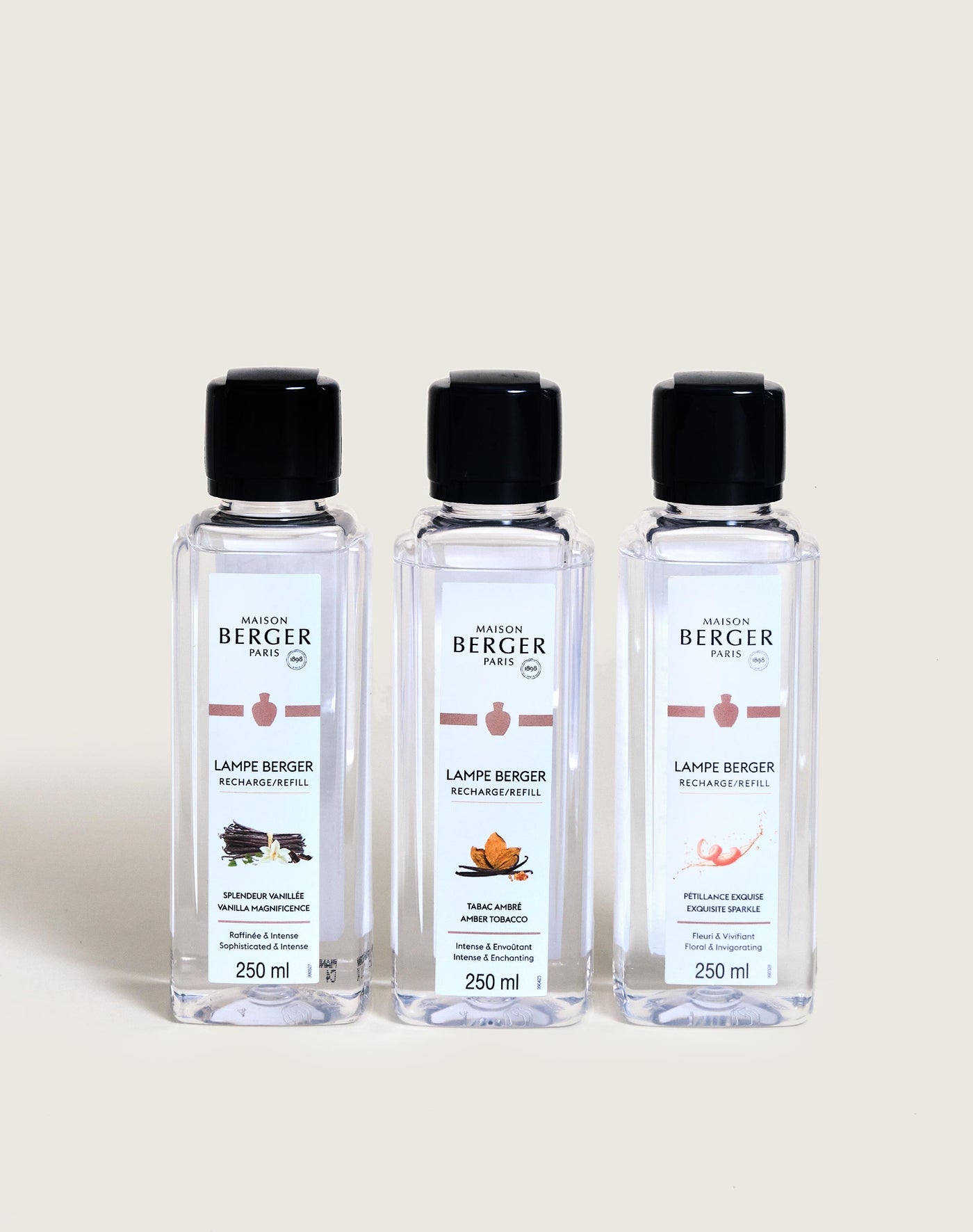 Triopack Lampe Berger huisparfum Rosalie 3x250ml