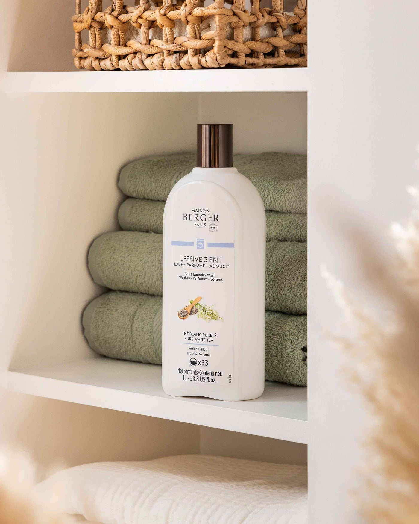 3-in-1 Wasmiddel Thé Blanc Pureté 1 liter