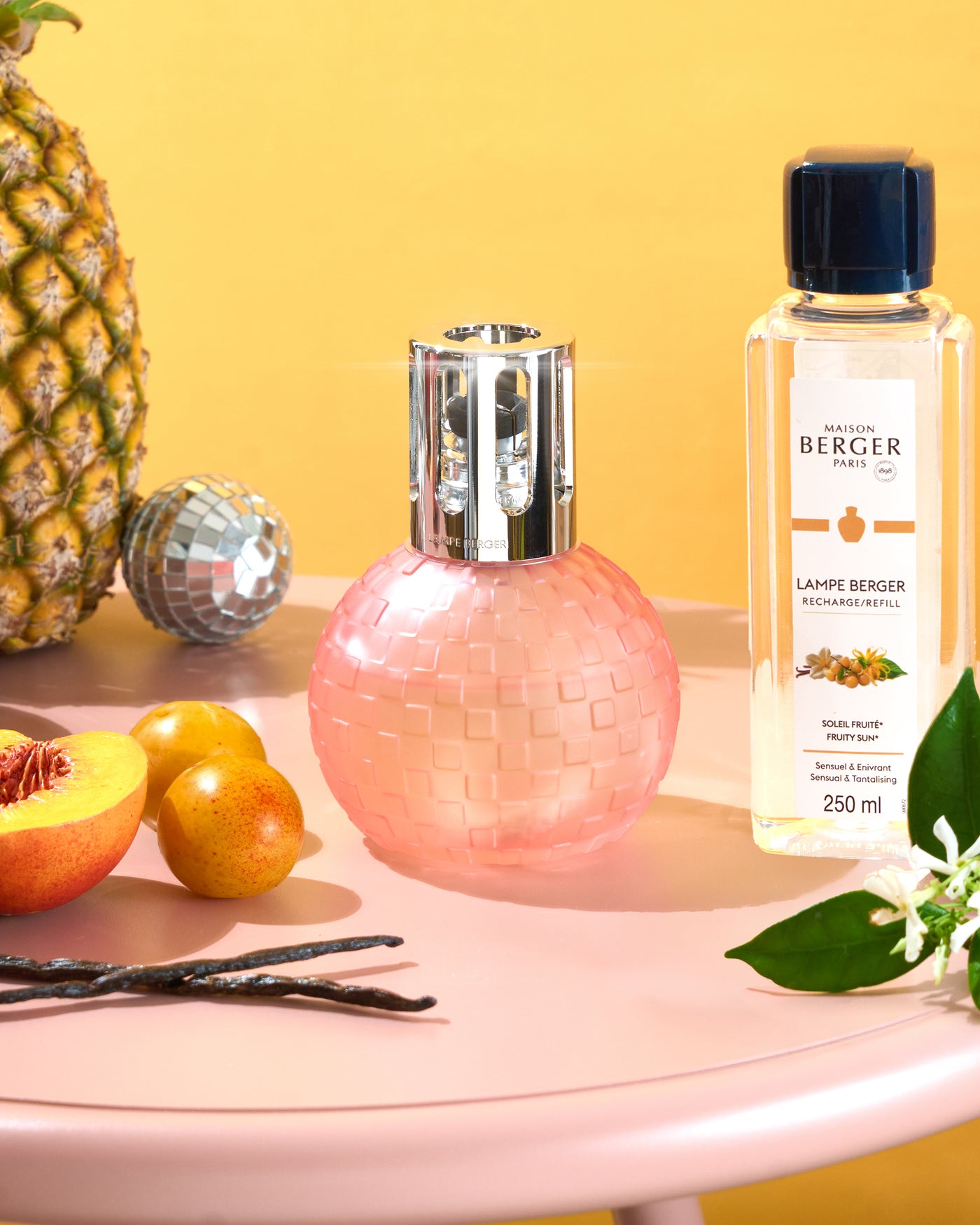 Lampe Berger Giftset Disco Estivale Soleil Fruité